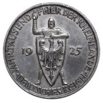 Germany, 5 Reichsmark, 1925 year, D, 1000th Year of Rhineland