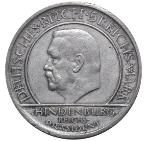 Germany, 5 Reichsmark, 1929 year, A, 10th Anniversary of the Weimar Constitution