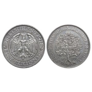 Germany, 5 Reichsmark, 1930 year, A, Oak Tree