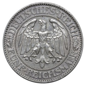 Germany, 5 Reichsmark, 1930 year, A, Oak Tree