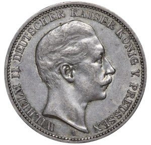 Kingdom of Prussia, 3 Mark, 1908 year, A