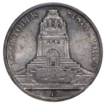 Kingdom of Saxony, 3 Mark, 1913 year, E, 100th Anniversary of the Battle of Leipzig, NGC, MS 65