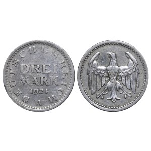 Germany, 3 Mark, 1924 year, A
