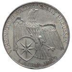 Germany, 3 Reichsmark, 1929 year, A, Vereinigung Waldeck mit Preussen