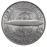 Germany, 3 Reichsmark, 1929 year, D, World flight of the Graf Zeppelin