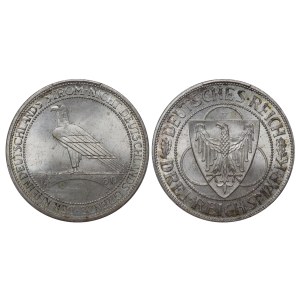 Germany, 3 Reichsmark, 1930 year, F, Liberation of Rhineland, PCGS MS65