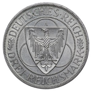 Germany, 3 Reichsmark, 1930 year, A, Liberation of Rhineland