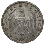 Germany, 3 Reichsmark, 1931 year, A, NGC, MS 62