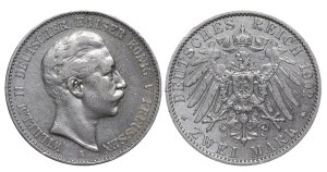 Kingdom of Prussia, 2 Marks, 1902 year, A