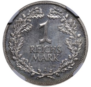 Germany, 1 Reichsmark, 1925 year, A, NGC, PF 65