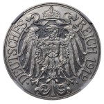 Germany, 25 Pfennigs, 1912 year, A, NGC, PF 66