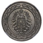 Germany, 20 Pfennigs, 1888 year, G, NGC, MS 64