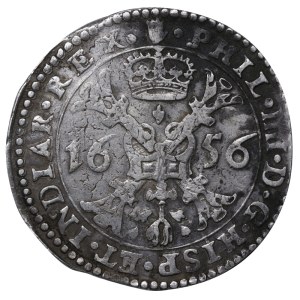 Spanish Netherlands, Duchy of Brabant, 1 Patagon, 1656 year