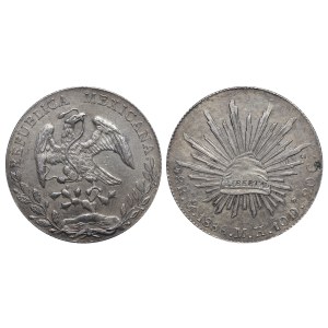 Mexico, 8 Reales, 1888 year, Mo MH