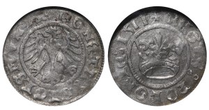 Kingdom of Poland, ½ Groschen, 1511 year, ECC, AU 50