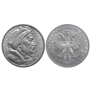 Poland, 10 Zlotys, 1933 year, MW, 250th Anniversary of the Battle of Vienna - Jan III Sobieski