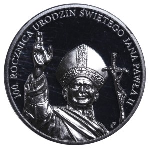 Poland, 10 Zlotys, 2020 year, MW, 100th Anniversary of the Birth of Saint John Paul II, NGC, PF 70 ULTRA CAMEO, Top PoP