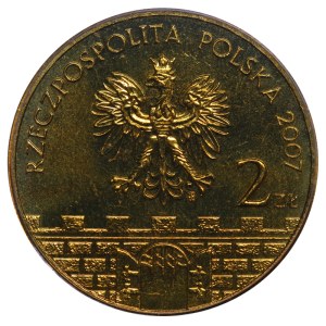 Poland, 2 Zlotys, 2007 year, MW, Raciborz, PCGS MS 66