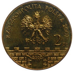 Poland, 2 Zlotys, 2007 year, MW, Raciborz, PCGS MS 66