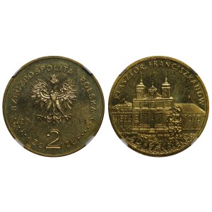 Poland, 2 Zlotys, 2011 year, MW, Poznan, NGC, MS 64
