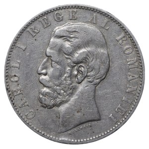 Romania, 5 Lei, 1883 year, B
