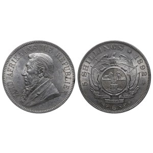 Soth African Republic, 5 Schillings, 1892 year