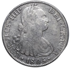 New Spain (Mexico), 8 Reales, 1805 year, TH