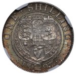 United Kingdom, 1 Shilling, 1897 year, NGC, MS 63