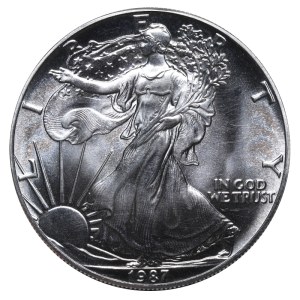 United States, 1 Dollar, 1987 year, American Silver Eagle