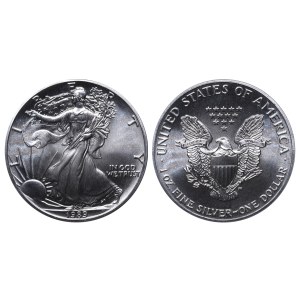 United States, 1 Dollar, 1989 year, American Silver Eagle