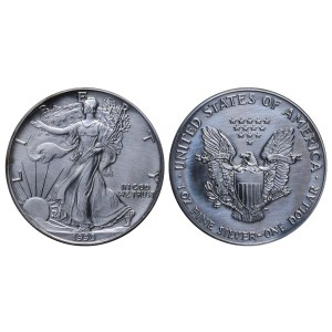 United States, 1 Dollar, 1990 year, American Silver Eagle
