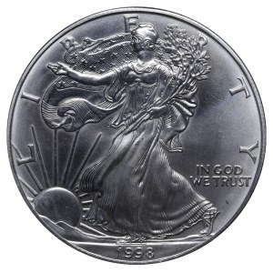 United States, 1 Dollar, 1998 year, American Silver Eagle