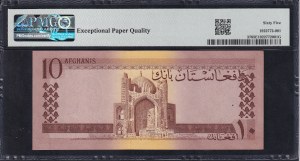 Afghanistan, 10 Afghanis, 1961, Gem UNC 65 EPQ