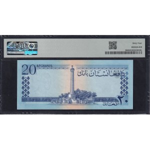 Afghanistan, 20 Afghanis, 1961, Choice UNC 64