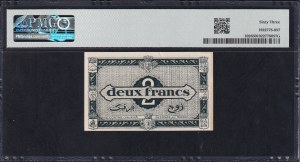 Algeria, 2 Francs, 1944, Choice UNC 63
