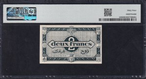 Algeria, 2 Francs, 1944, Choice UNC 64