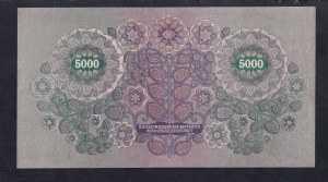 Austria, 5000 Kronen, 1922, XF