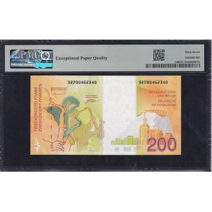 Belgium, 200 Francs, 1995, Superb Gem UNC 67 EPQ