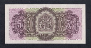Bermuda, 5 Shillings, 1957, XF