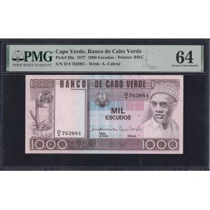 Cape Verde, 1000 Escudos, 1977, Choice UNC 64