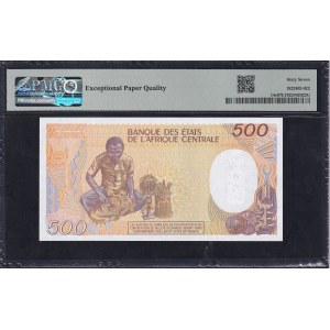 Central African Republic, 500 Francs, 1987, Superb Gem UNC 67 EPQ