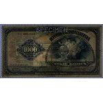 Czechoslovakia, 1000 Korun, 1919, F
