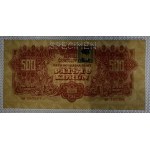 Czechoslovakia, 500 Korun, 1944-45, aUNC, ''SPECIMEN''