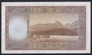 Czechoslovakia, 500 Korun, 1946, aUNC