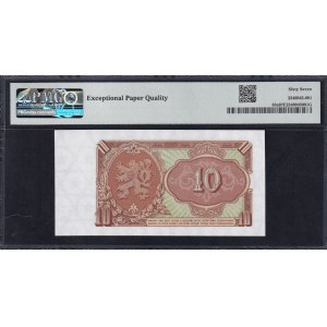 Czechoslovakia, 10 Korun, 1953, Superb Gem UNC 67 EPQ