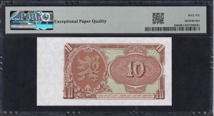 Czechoslovakia, 10 Korun, 1953, Gem UNC 66 EPQ