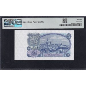 Czechoslovakia, 25 Korun, 1953, Gem UNC 66 EPQ