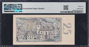 Czechoslovakia, 25 Korun, 1958, Gem UNC 66 EPQ