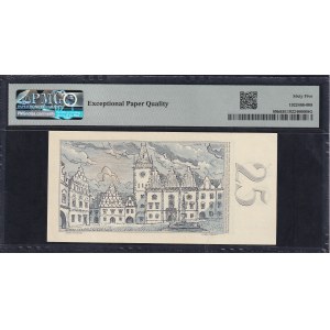 Czechoslovakia, 25 Korun, 1961, Gem UNC 65 EPQ