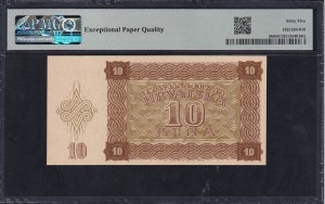 Croatia, 10 Kuna, 1941, Gem UNC 65 EPQ